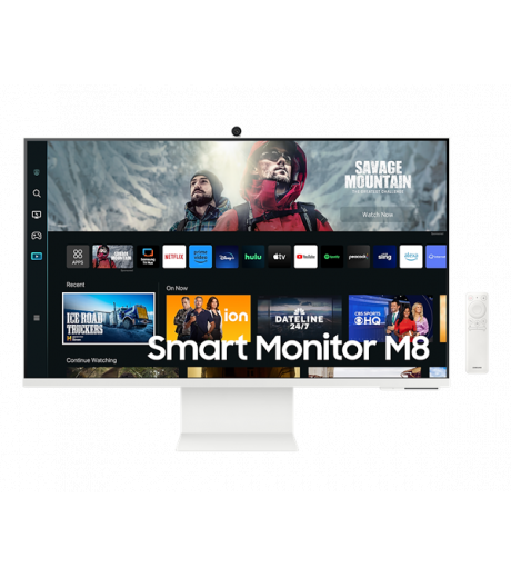 Samsung Smart Monitor M8 32&quot; LED VA 3840x2160 Mega DCR 4ms 400cd HDMI USB(65W) Wifi biely