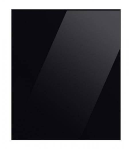 SAMSUNG RA-B23EBB22GG dolná časť - farba Čistá čierna (sklo)